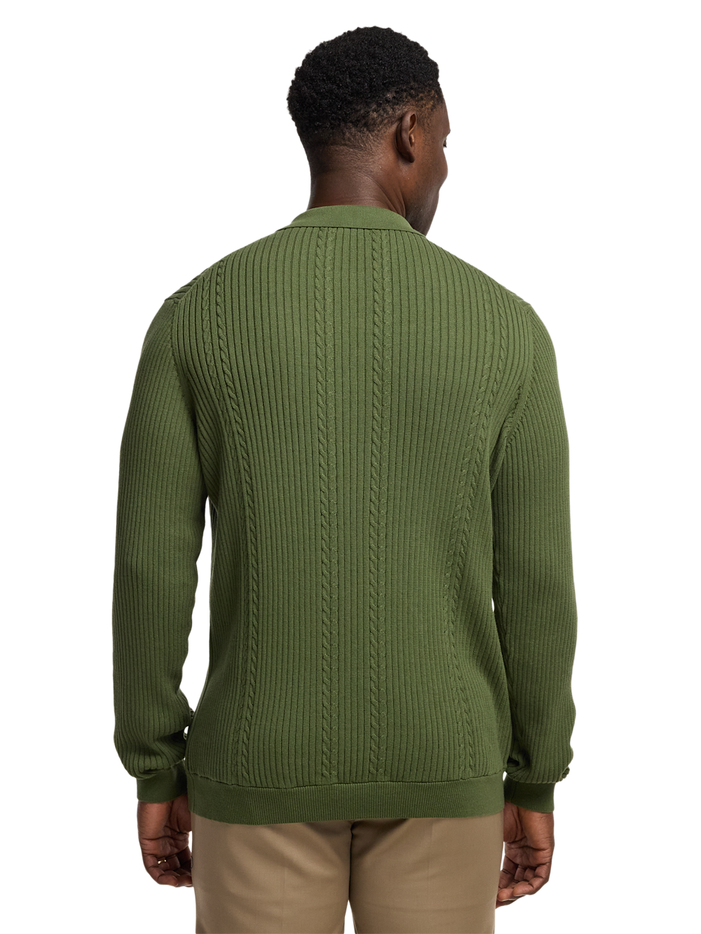 Alternate Image of Cotton Three Button Polo-4