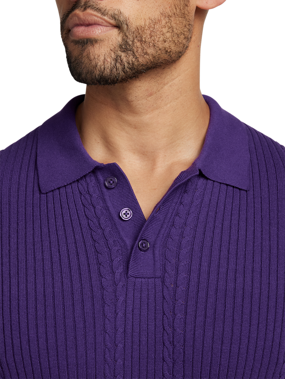 Alternate Image of Cotton Three Button Polo-2
