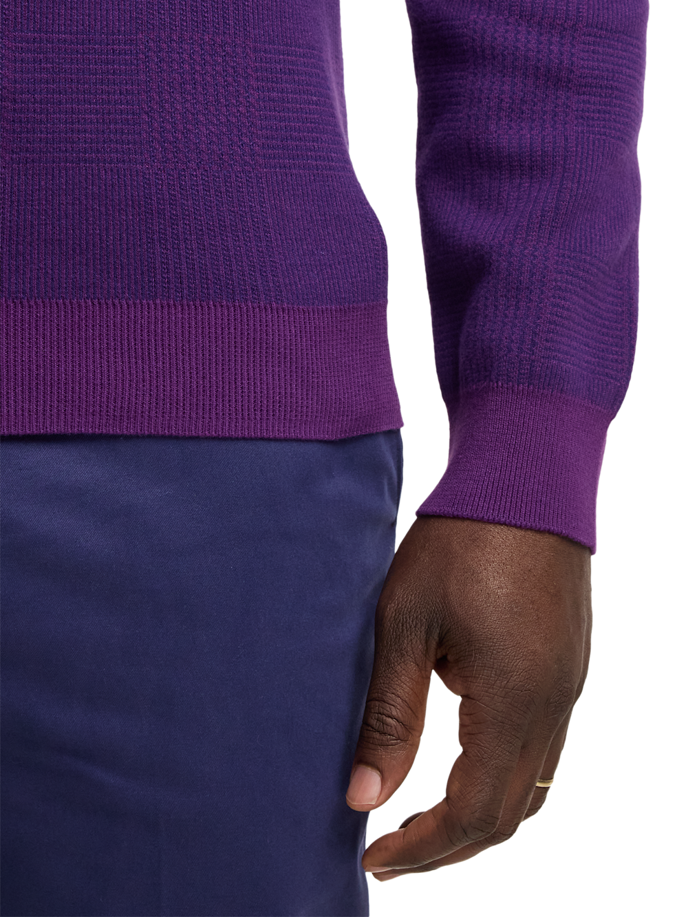 Alternate Image of Cotton Three Button Polo-3