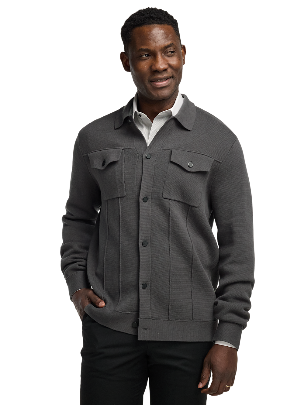 Alternate Image of Cotton Patch Pocket Shacket-1