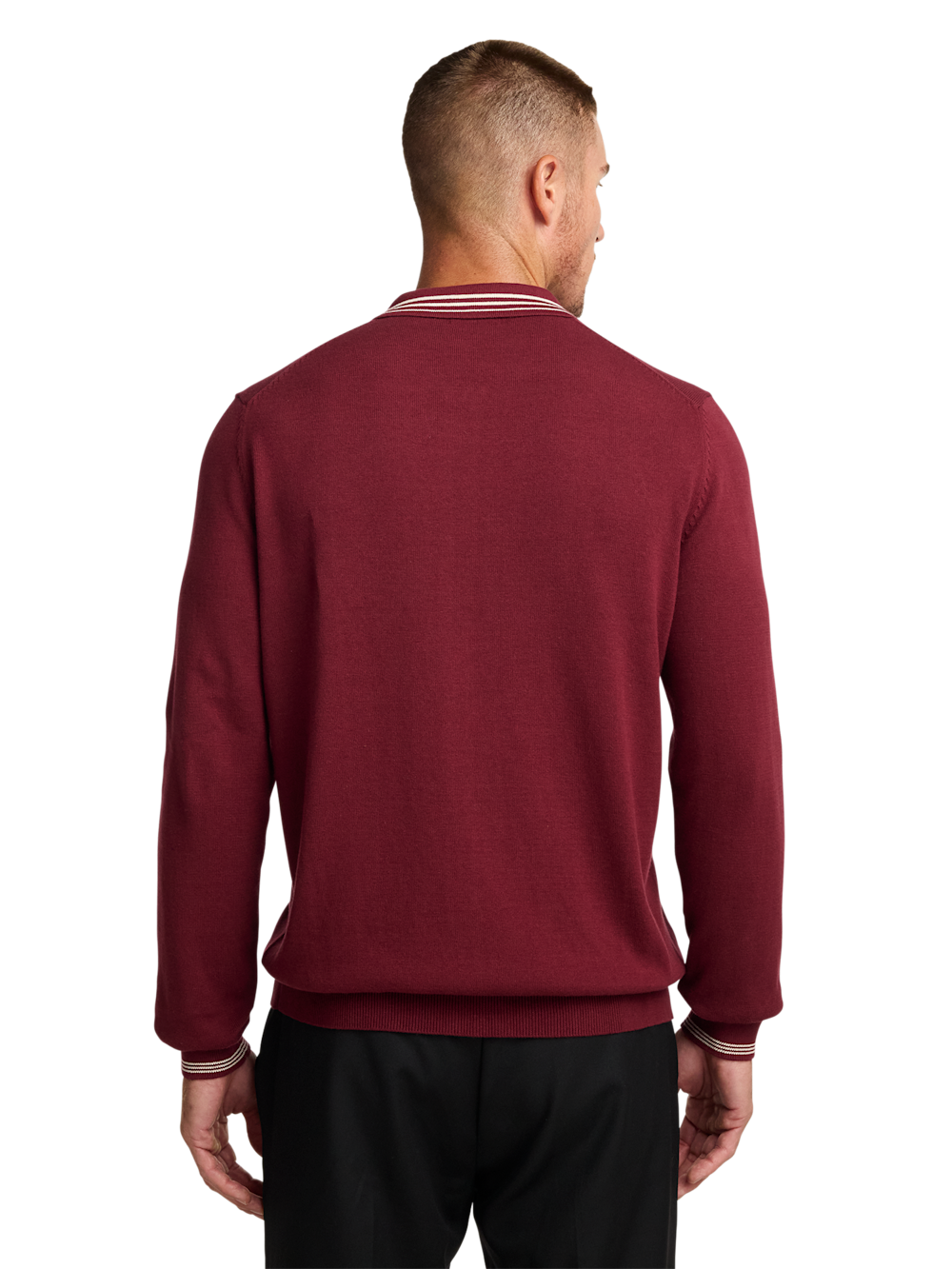 Alternate Image of Cotton Full Zip Polo-4