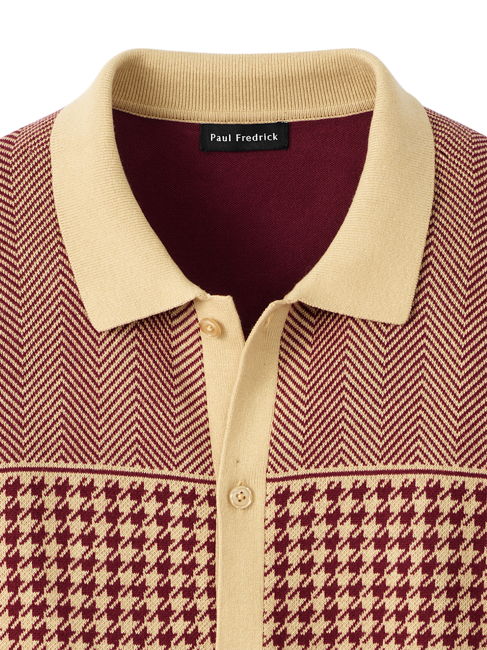 Alternate Image of Cotton Button Front Polo-5
