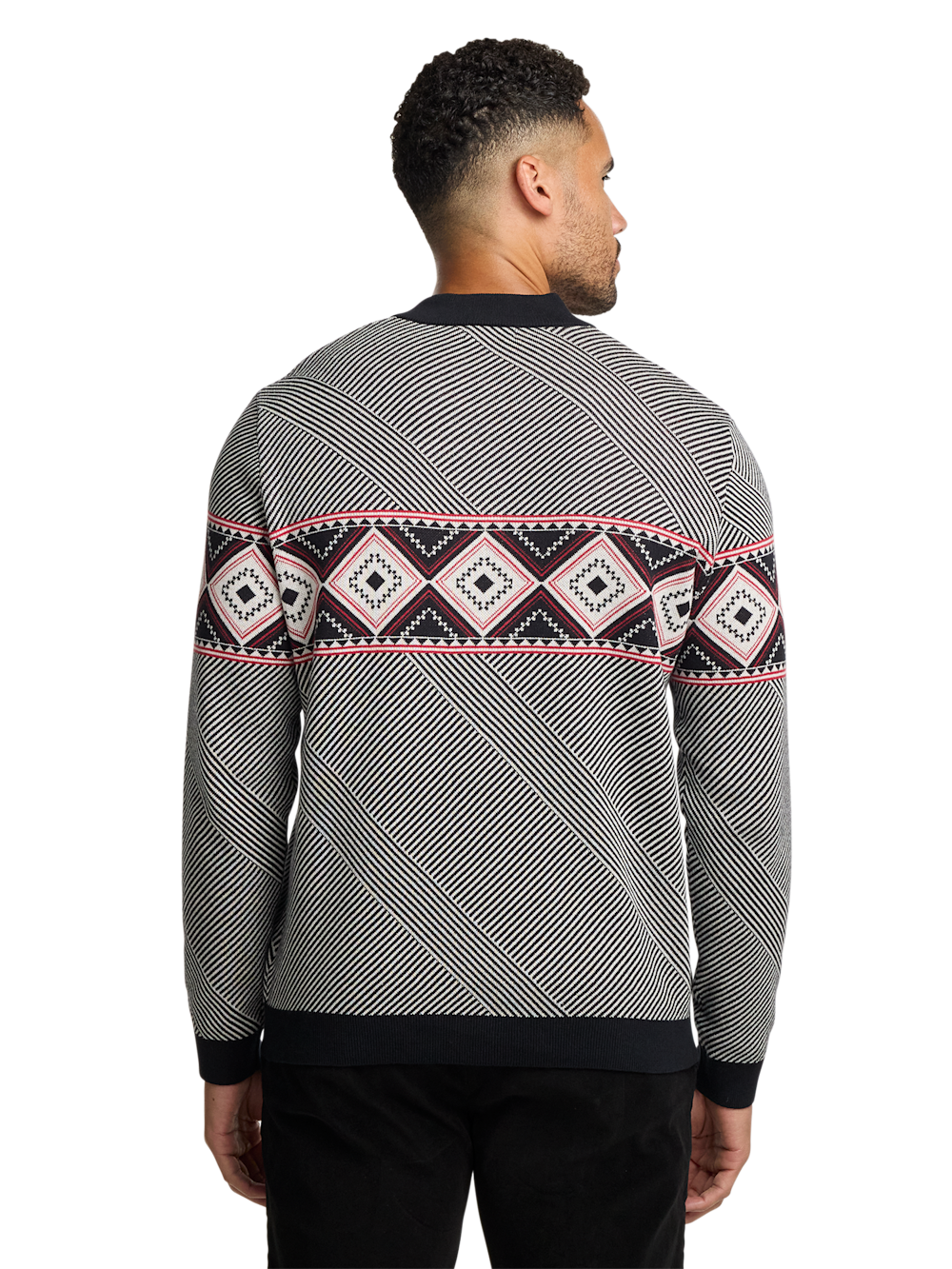 Alternate Image of Cotton 4-button Mock Neck Sweater-4