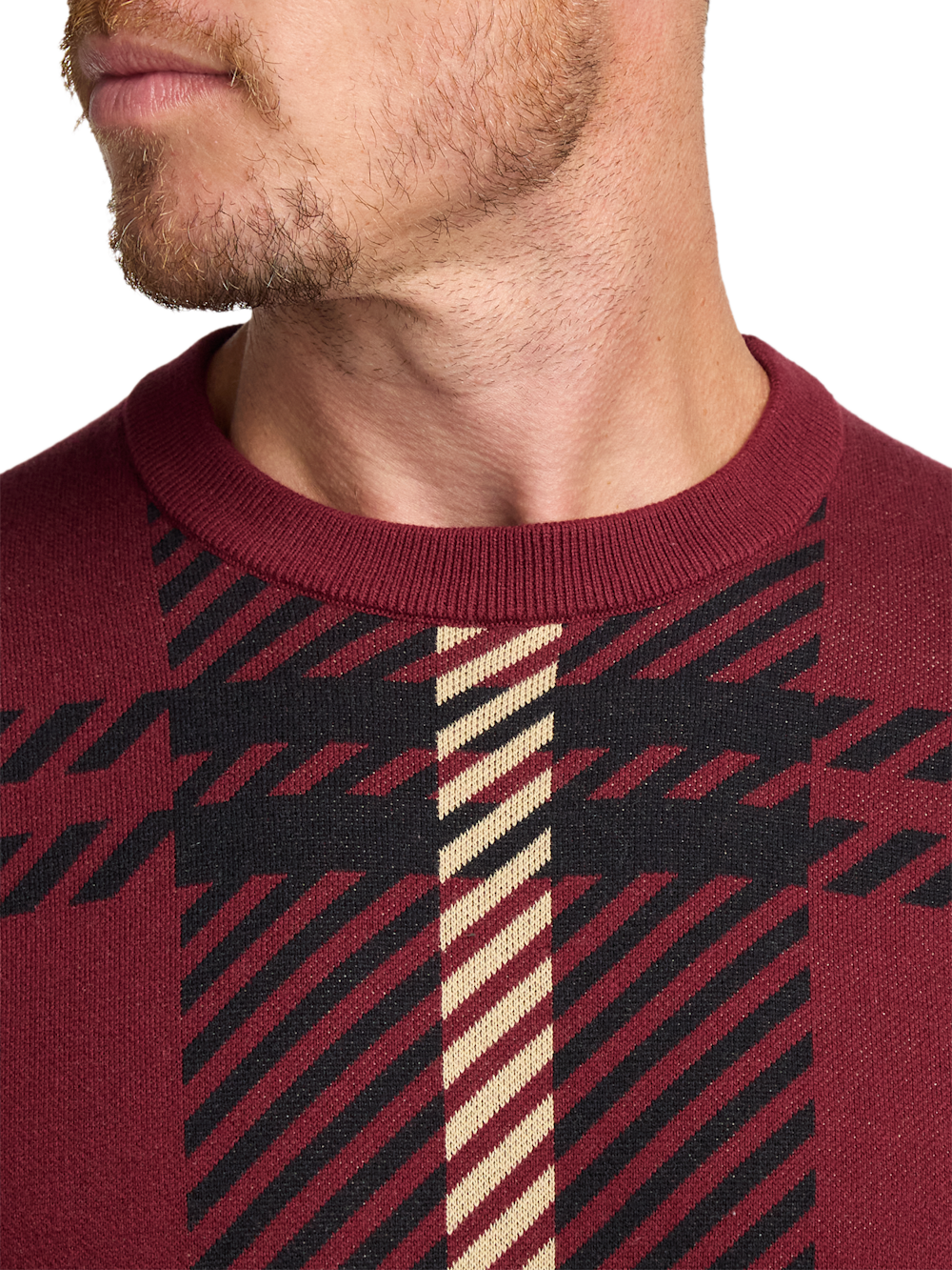 Alternate Image of Cotton Crewneck Sweater-2