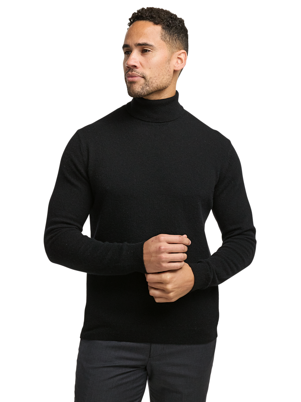 Alternate Image of Cashmere Turtleneck Sweater-1