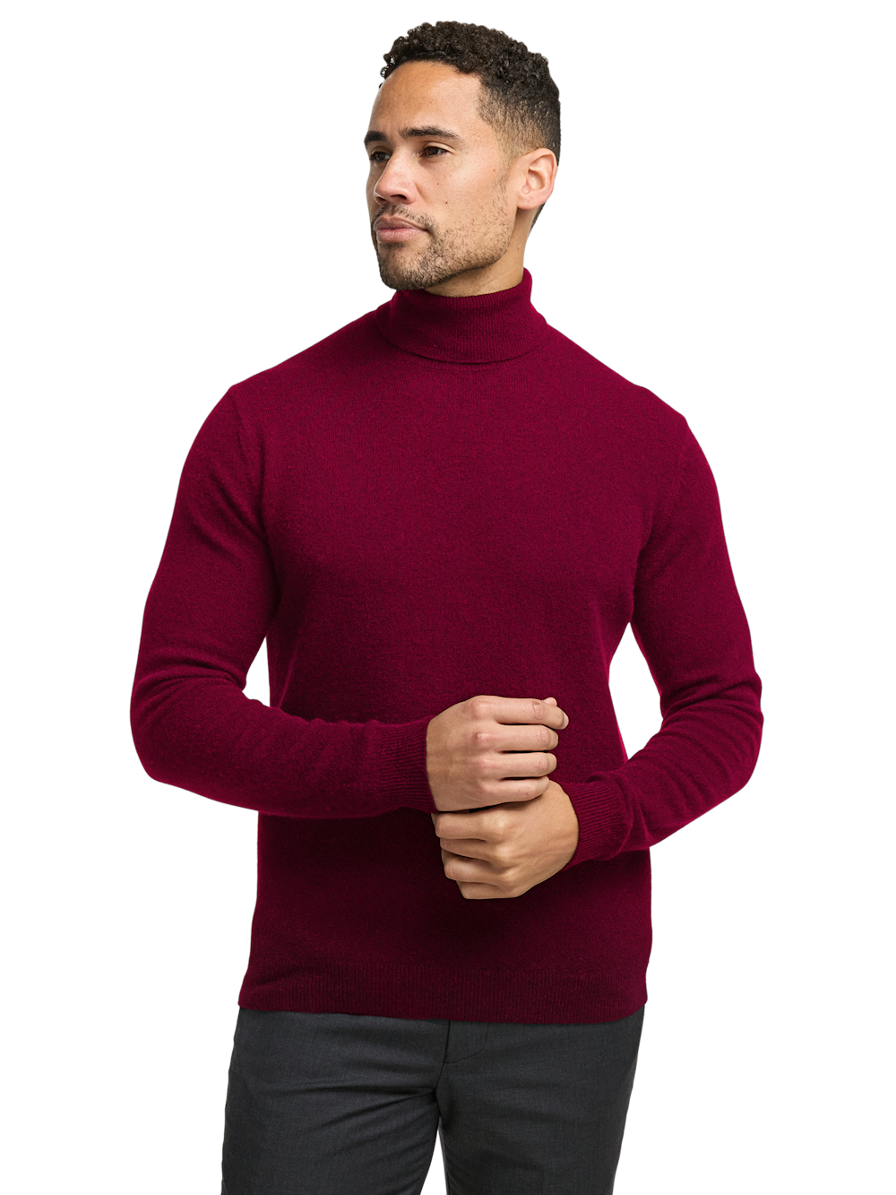 Alternate Image of Cashmere Turtleneck Sweater-1