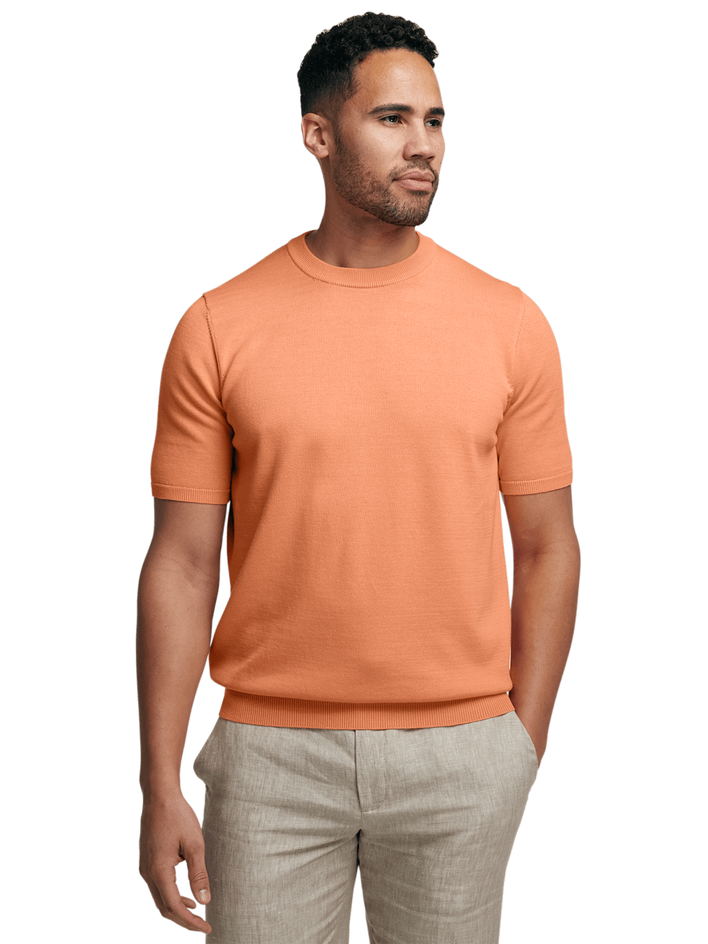 Alternate Image of Supima Cotton Crew Neck Sweater-1