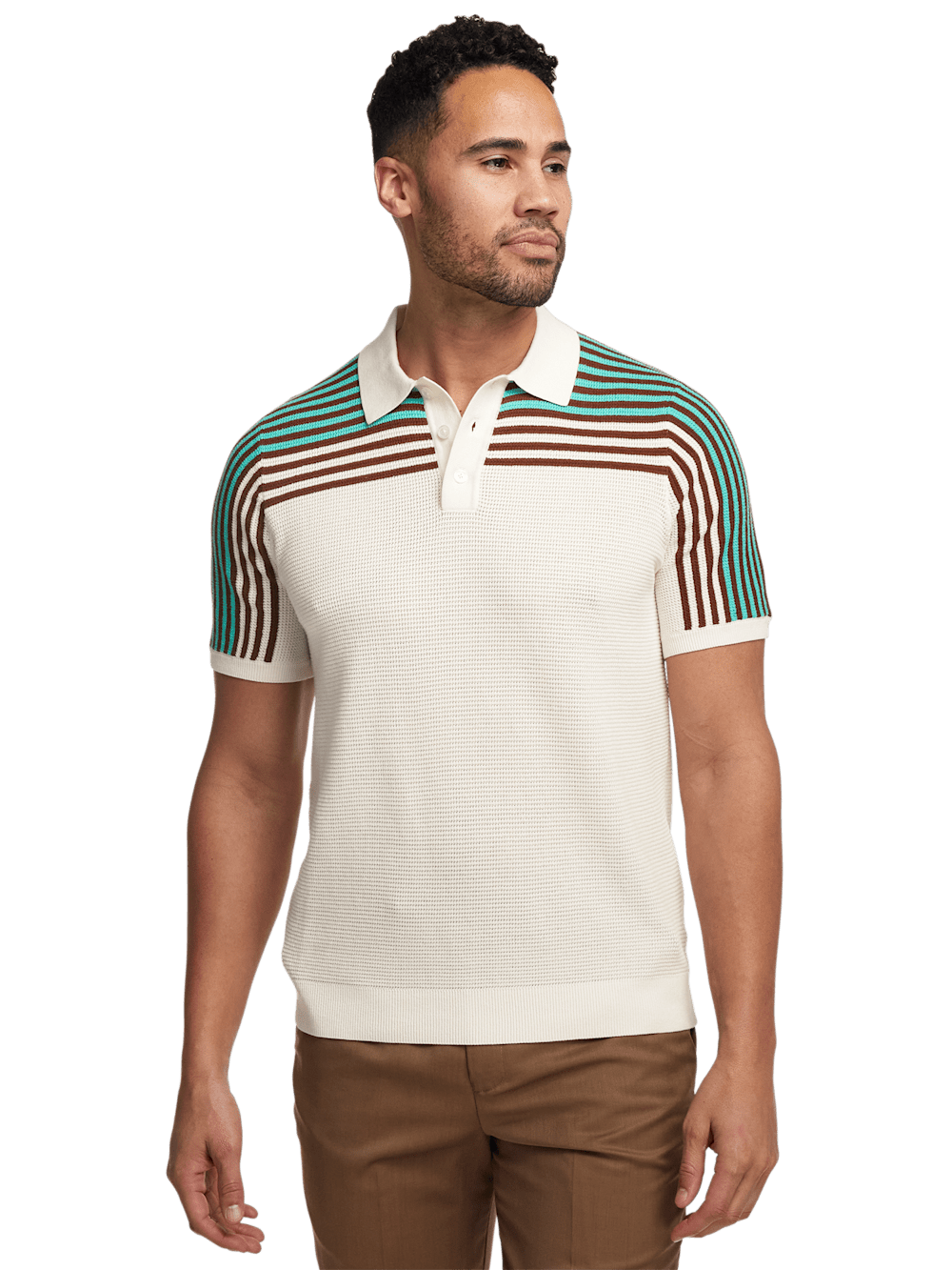 Alternate Image of Cotton Three Button Polo-1