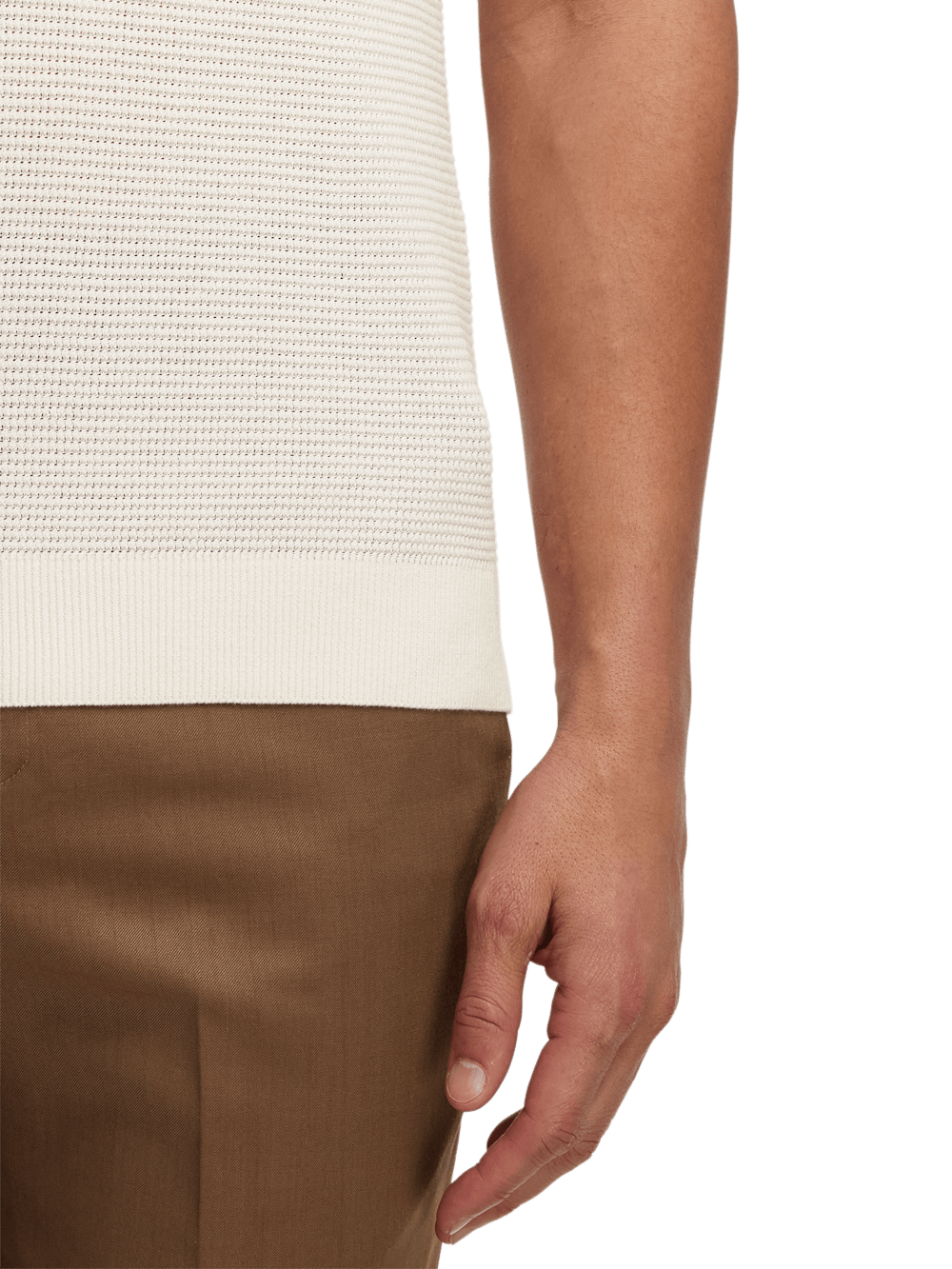 Alternate Image of Cotton Three Button Polo-3