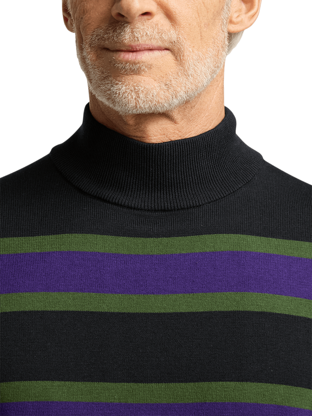Alternate Image of Cotton Mock Neck Sweater-2
