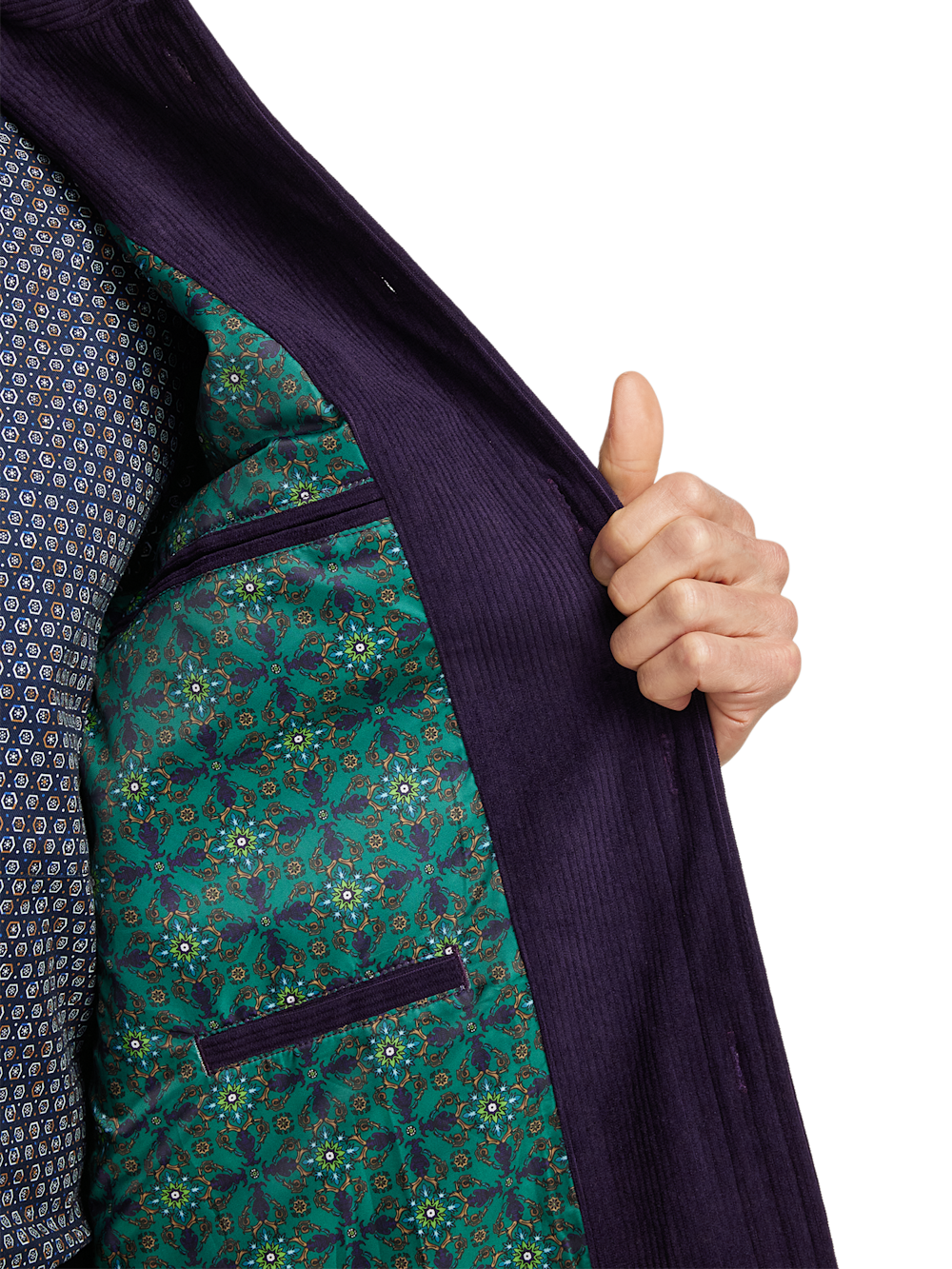 Alternate Image of Microfiber Corduroy Shirt Jacket-3