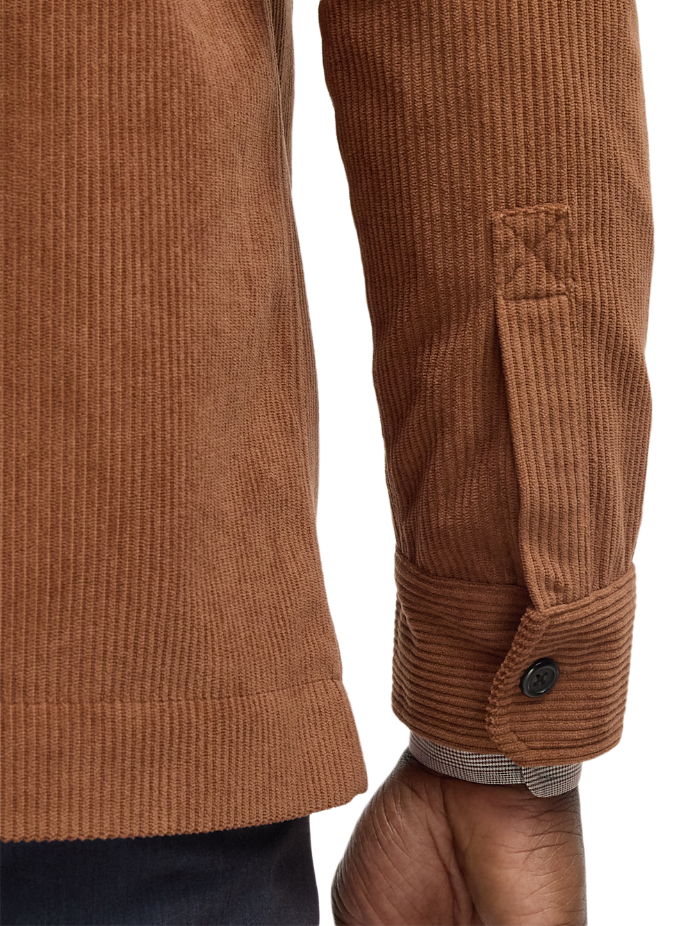 Alternate Image of Microfiber Corduroy Shirt Jacket-2