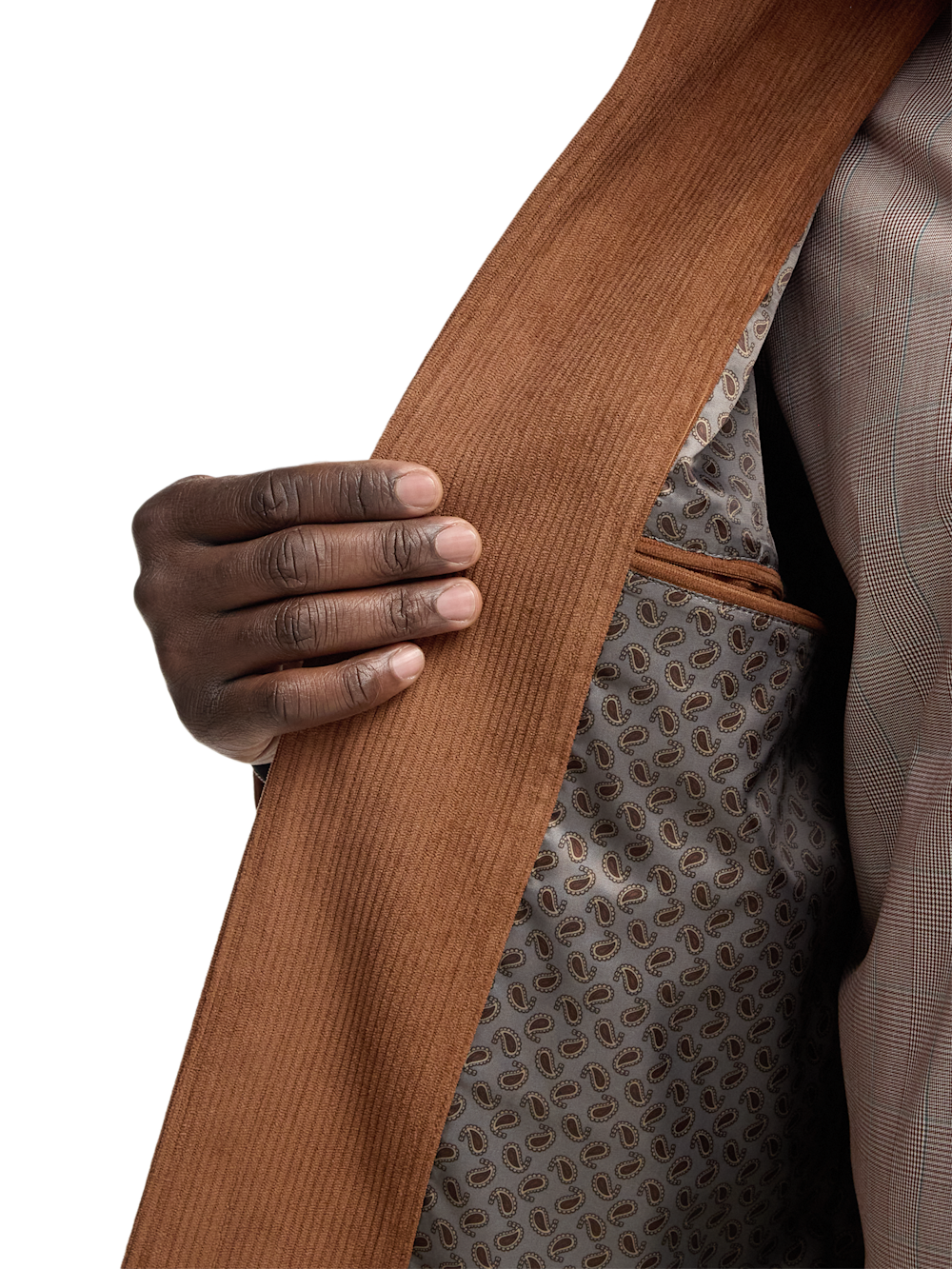 Alternate Image of Microfiber Corduroy Shirt Jacket-3