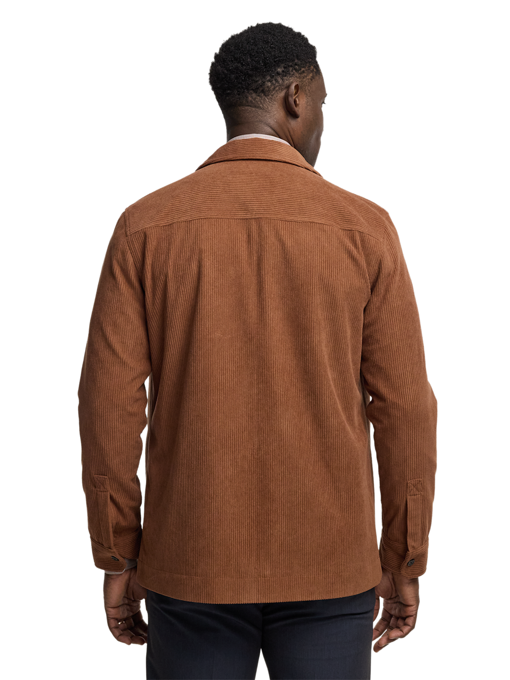 Alternate Image of Microfiber Corduroy Shirt Jacket-6