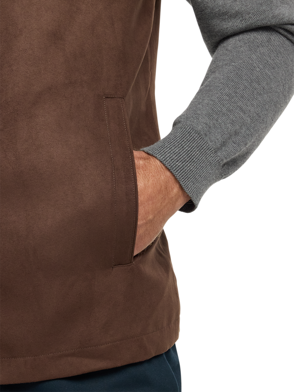 Alternate Image of Microsuede Vest-3