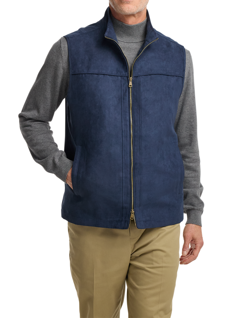 Alternate Image of Microsuede Vest-2