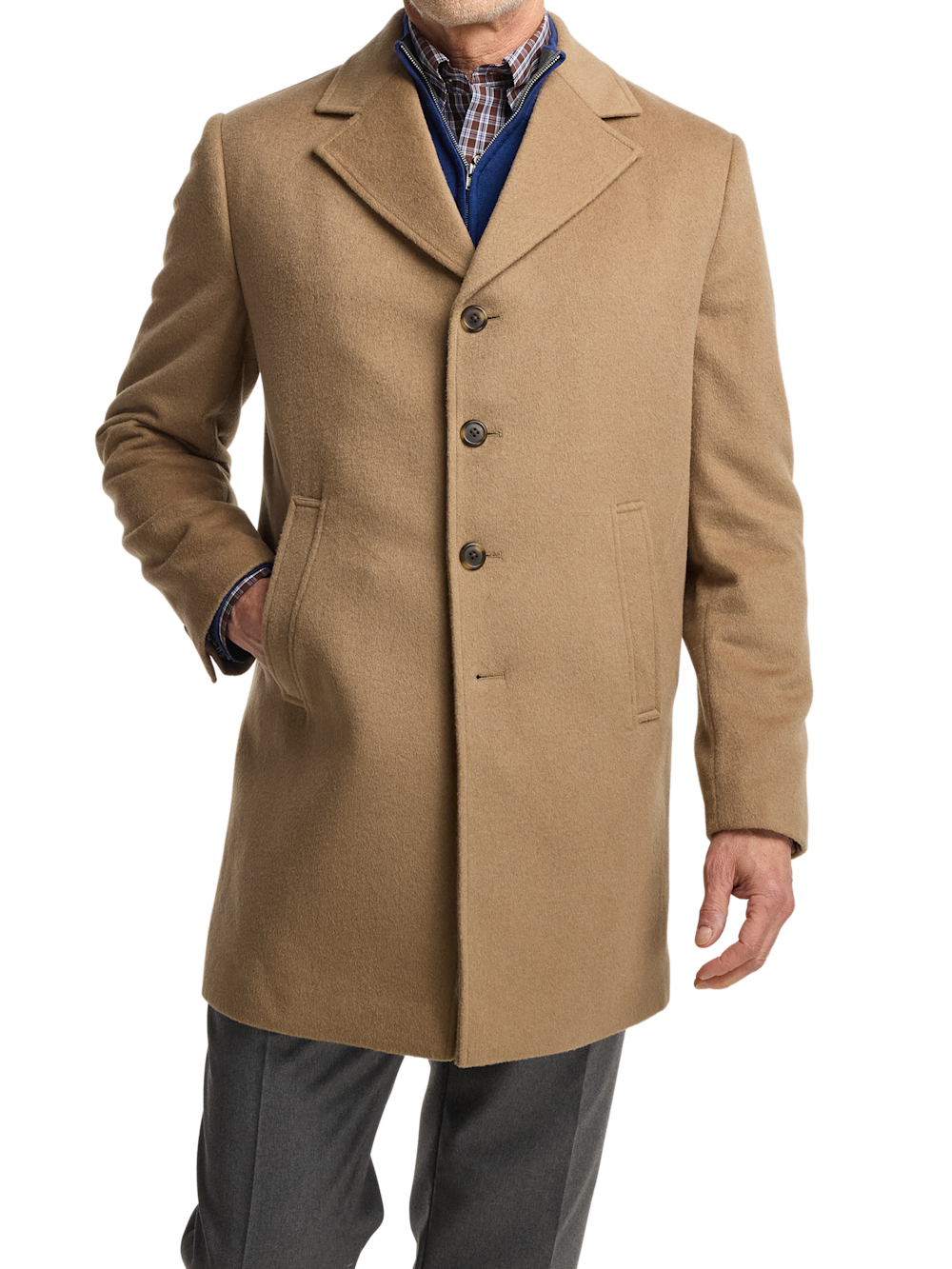 Alternate Image of Wool Blend Topcoat-1