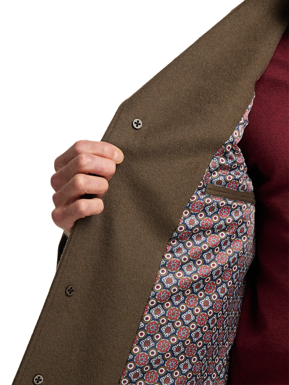 Alternate Image of Wool Blend Topcoat-4