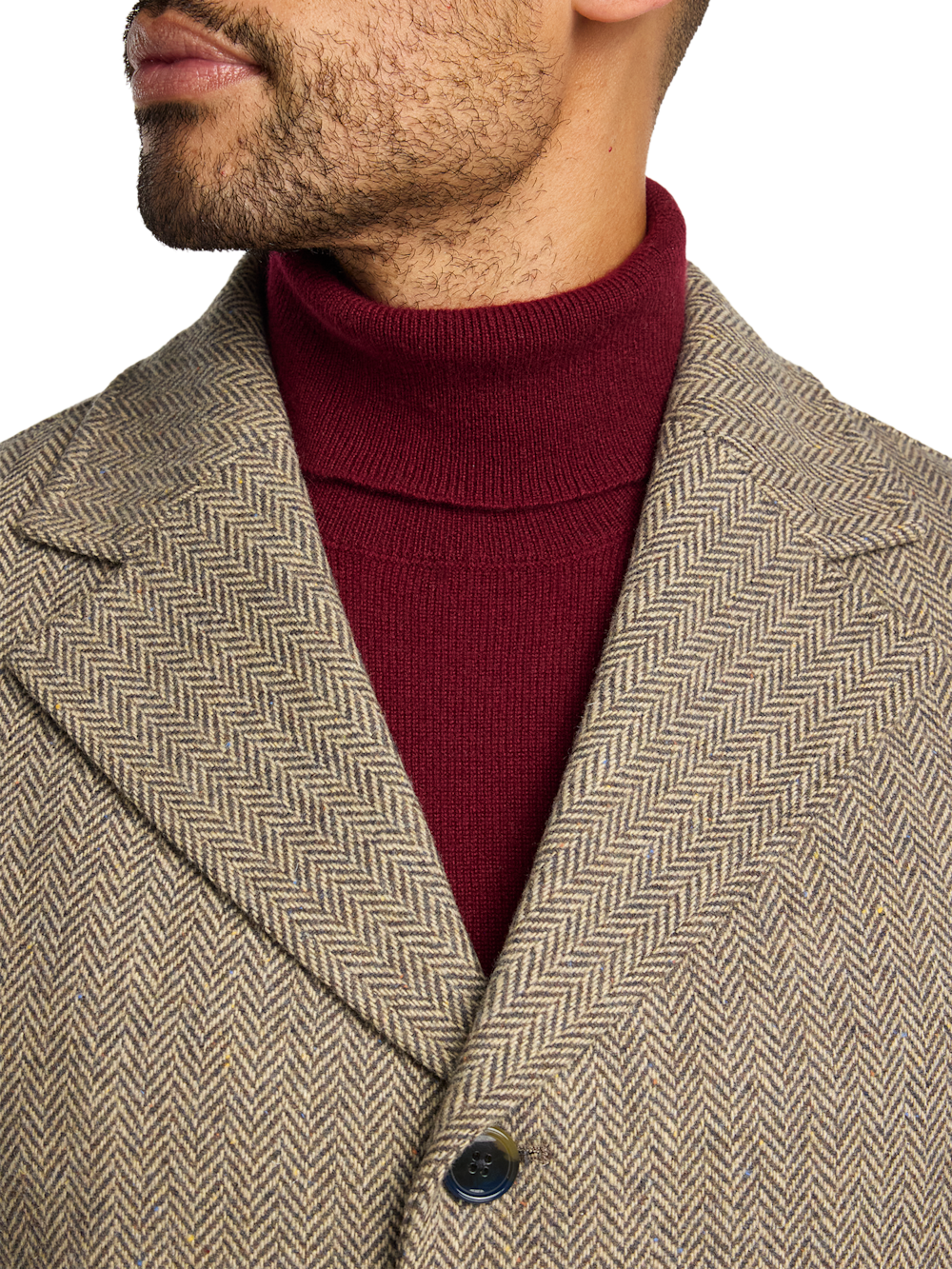 Alternate Image of Herringbone Topcoat-5