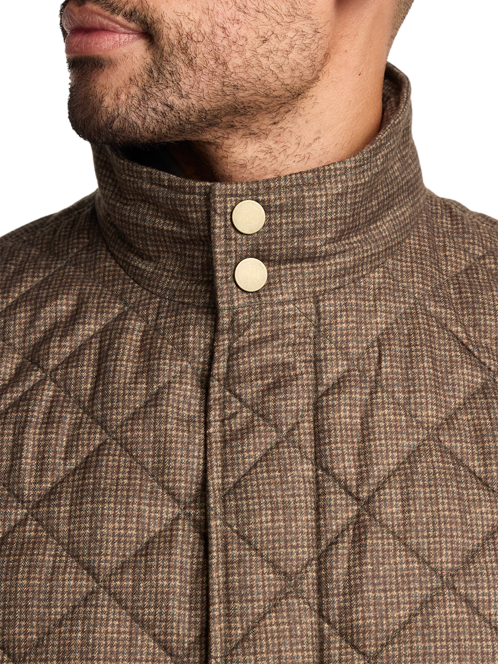 Alternate Image of Houndstooth Quilted Jacket-5