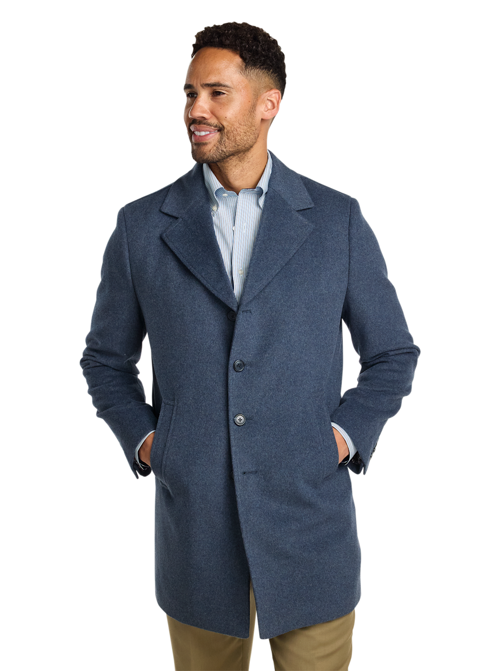 Alternate Image of Wool Blend Topcoat-1