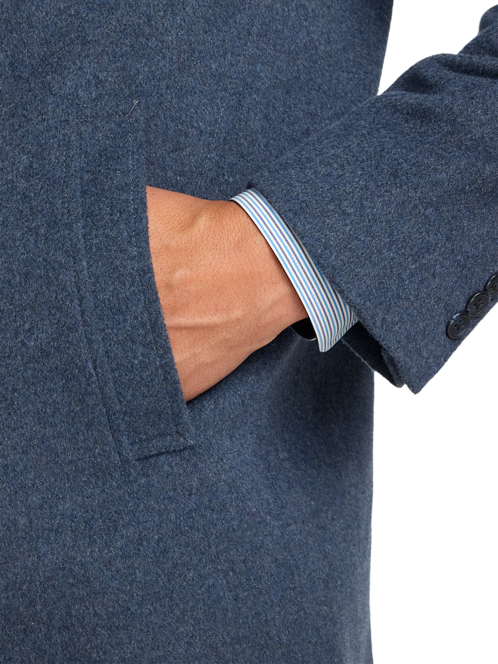 Alternate Image of Wool Blend Topcoat-6